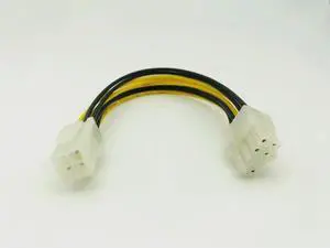 FOR 20cm ATX 4 Pin 4Pin to 8 pin EPS 12V ATX Motherboard Power Supply Adapter Converter Cable For