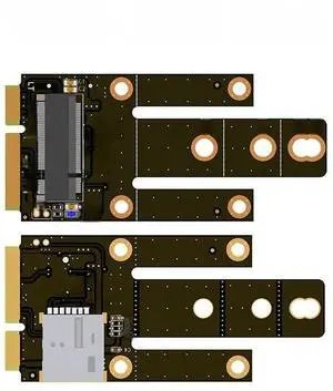 FOR Mini PCIe to NGFF M.2 Key B Converter Wireless Wifi Ethernet Extend Card Network Adapter -compatible Module M2 to mPCIE