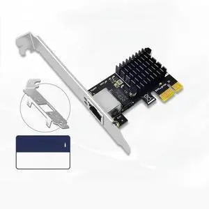 FOR PCIE Gigabit Ethernet Network Card PCI Express X1 to RJ45 Network Adapter 10/100/1000Mbps RTL8111H Chip LAN Cards for Desktop PC