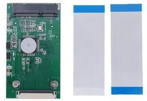 FOR mSATA SSD to CE ZIF Adapter Mini PCI-E mSATA SSD to 40Pin 1.8" CE (ZIF) Converter Card for IPAD FOR HDD