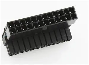 FOR ATX 24Pin Atx 90 degree 24 pin to 24pin Power Plug Adapter Mainboard Motherboard Power Connectors Modular Power Supply Cables