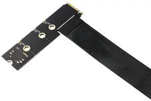 FOR Extension Cable Riser Card Dual Protocol PCIE4.0 M.2 M Key NVME SSD Adapter for 2230 2242 2260 2280 M.2 PCI-e / M2 NGFF SATA SSD