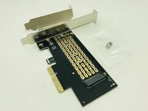 FOR PCI-E PCI Express 3.0 X4 to M.2 NVMe M KEY NGFF SSD PCIE M2 Riser Card Adapter Support 2230 2242 2260 2280 Size