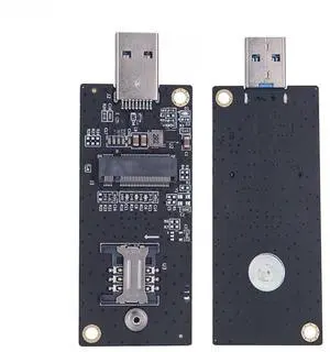FOR M.2 Key B to USB 3.0 Riser Board for 3G 4G LTE WWAN Module NGFF M.2 Key B to USB3.0 Network Adapter with 6Pin/8Pin SIM Card Slot