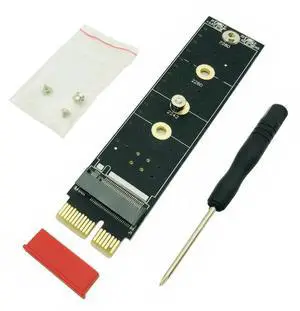 FOR Riser PCIE to M2 Adapter NVMe SSD M2 to PCI Express X1 Adapter PCIE Riser M Key Connector Supports 2230 2242 2260 2280 SSD Disk