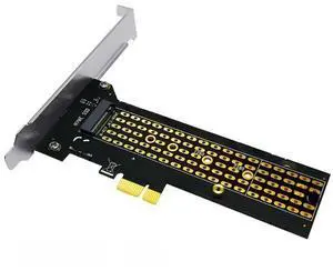 FOR M.2 NVME SSD to PCIe 4.0 Adapter Riser Card 64Gb SSD PCI Express X4 Adapter for Desktop PC PCI-E GEN4 Full Speed for Chia