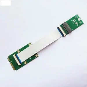 FOR A+E/E key M.2 WIFI Card to MINI PCIE Extension Cable Riser Support PCIE Protocol M.2 WiFi Card Extender Converter Adapter Riser