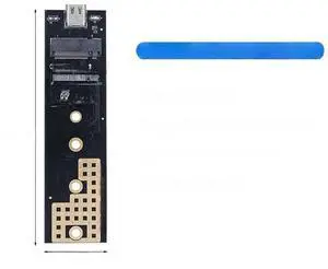 FOR M.2 to USB 3.0 TYPE C Riser Board Converter Adapter NGFF B+M Key 6Gbps M.2 NVME M Key 10Gbps Card for 2230 2240 2260 2280 M2 SSD
