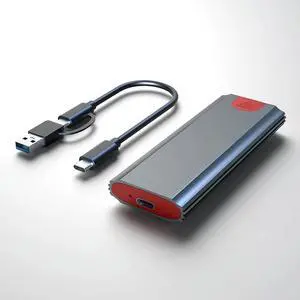 FOR NVME Enclosure Type C USB 3.1 10G Adapter Case SSD M2 NVME External Case NVME USB SSD Enclosure Aluminium M.2 Case Box Tool Free
