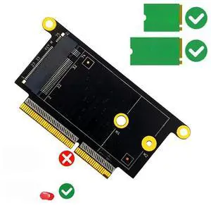 FOR M2 SSD Adapter for book 1708 NVM-e Supports 2230 2242 KEY-M M.2 SSD for book Pro 1708 for book A1708 SSD Adapter