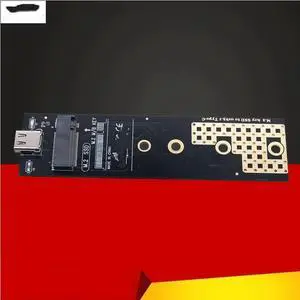 FOR M2 SSD Adapter NVMe Enclosure M.2 to Type-C Case for NVME PCI-E NGFF SATA M/B Key 2230/2242/2260/2280 SSD RTL9210B Dual Protocol
