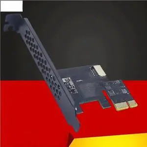 FOR Add on Card PCI Express 2.0 X1 USB 3.2 Gen1 TYPE-E Card PCIe Front Type-C Adapter Riser USB3.1 Gen1 A-KEY 5Gb Expansion Card