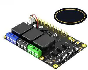 FOR RPi Power Relay Board Expansion Module Dual Cooling Fans Automatic Discoloration LED for Pi A+ 3A+ B+ 2B 3B 3B+ 4B FOR RPi Power Relay Board Expansion Module Dual Cooling Fans Automatic Discoloration LED for Pi A+ 3A+ B+ 2B 3B 3B+ 4B