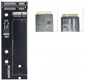 FOR SSD to SATA Converter Card Board for 2010 2011 2012 for book Air 6+12pin & PRO 7+17pin SSD to SATA 22pin Adapter