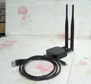 FOR RT3572 802.11a/g/b/n 600Mbps USB WiFi Adapter WiFi Wireless Adapter + 2x PCB Antenna For TV 7/8/10