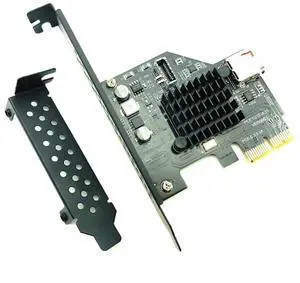 FOR ASM3142 chip 10Gbps USB3.1 Gen 2 Type-E 20 Pin Expansion Card USB 2.0 PCI Express 3.0 X2 Adapter for Desktop PC Computer