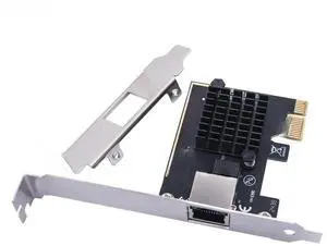 FOR 5G PCIE Network Card RTL8126 Chip Gigabit Ethernet PCI Express 3.1 X1 to RJ45 PCI-E LAN NIC 5000Mbps 1Gbps/5Gbps for Desktop