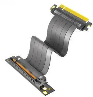 FOR 20cm 90 Degree High Speed PCIE 4.0 X16 Extension Cable Shielded PCIE Riser Cable with PCI Express 16X Port for GPU Graphics Card