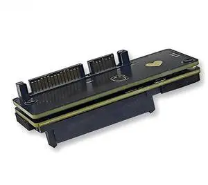 FOR Desktop SATA to SAS Adapter Converter 6Gbps SATA (7+15)22Pin Male to SAS 29Pin Female Expansion Card Riser for 2.5" 3.5" SAS HDD