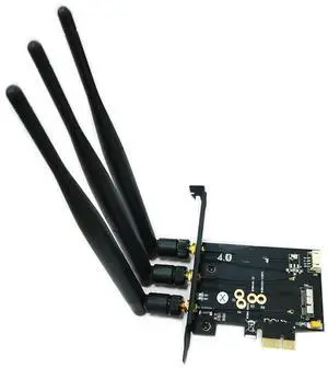 FOR BCM943602CS Desktop Dual Band 802.11 AC PCI-E Wi-Fi 4.0 WLAN CARD
