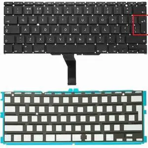 UK Laptop Keyboard Keypad With Backlight book Air A1370 A1465 11 2011-2015