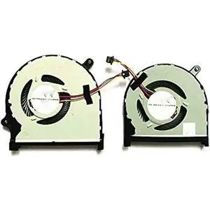 Laptop CPU and GPU Cooling Fan Replacement for 15-7590 7590 7591 P83F Series Laptop CPU and GPU Cooling Fan Replacement for 15-7590 7590 7591 P83F Series