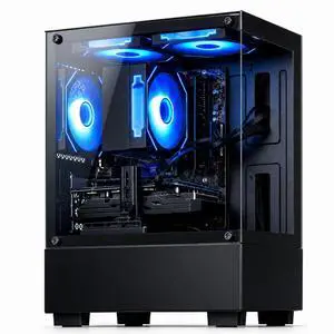 LXZ Gaming PC Prebuilt Gaming Desktop R7 4700LE, Radeon RX 580,16GB DDR4 RAM, 512GB NVMe SSD,Prebuilt Gaming PC Tower, Supports WIFI 6, Bluetooth 5.2 LXZ Gaming PC Prebuilt Gaming Desktop R7 4700LE, Radeon RX 580,16GB DDR4 RAM, 512GB NVMe SSD,Prebuilt Gaming PC Tower, Supports WIFI 6, Bluetooth 5.2