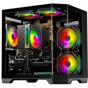 LXZ Gaming PC Prebuilt Gaming Desktop R7 4700LE, GeForce RTX 3050 (8GB), 16GB DDR4 RAM, 512GB NVMe SSD,Prebuilt Gaming PC Tower, Supports WIFI 6, Bluetooth 5.2, High Performance Prebuilt PC LXZ Gaming PC Prebuilt Gaming Desktop R7 4700LE, GeForce RTX 3050 (8GB), 16GB DDR4 RAM, 512GB NVMe SSD,Prebuilt Gaming PC Tower, Supports WIFI 6, Bluetooth 5.2, High Performance Prebuilt PC