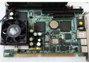 NuPRO-596 .B1 Board Industrial Motherboard Half-length CPU Card PICMG1.0 Embedded with CPU Fan