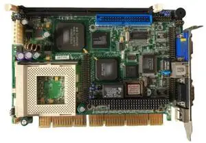 JUKI-3711P-R2 Industrial Control Board ISA Slot Industrial Motherboard Half-Length CPU Card PICMG1.0 with CPU Memory