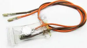 FOR for Fridge fittings bimetallic refrigerator 2 line negative 7 de defrosting heating tube defrosting thermostat switch