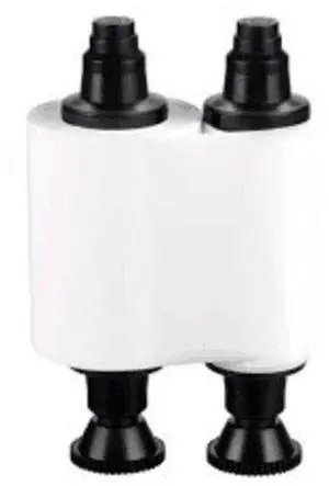 White Ribbon for R2215 ID Card Printer - 600 Count