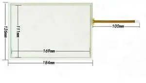 Applicable to 10757 91-10757-00A 1071.0165A touch glass panel