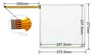 Suitable for 98917 91-98917-000 touch screen glass protective screen