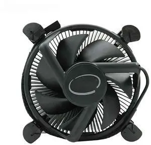 Active CPU cooler for LGA755 1150 1151 1155 1156 1200 with aluminum and copper heatsink