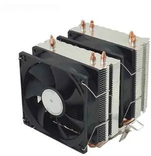 Flexible tower CPU cooler with 4 heating pipes, dual 90mm fans, supports LGA 115X 1356 AM2 AM4 CPU cooler
