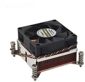 2U square LGA2011 copper heat sink E5-1600 E5-2600 E5-4600 series CPU cooler