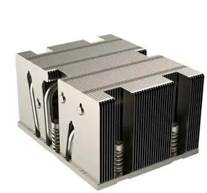 2U SP5 heatsink passive CPU cooler with 6 heat pipes for Genoa processor socket SP5 2U servers, 350W