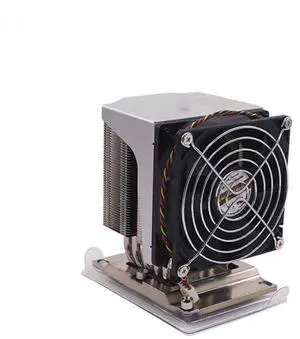 4U LGA3647 narrow CPU cooler for industrial computer workstation servers, up to 205W