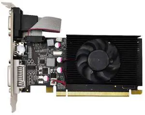 1G DDR2 memory small chassis half-height and full-height dual-screen graphics card PCI-E X16 GPU card with VGA HDMI DVI