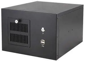 Hanging chassis, suitable for ITX motherboard IPC6202, supports flexible power supply, industrial computer chassis