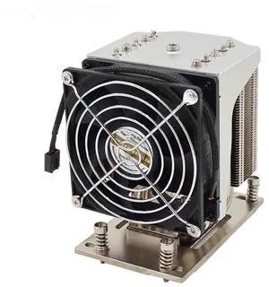 Suitable for radiator 4U SP3 CPU radiator with fan 5 copper heat pipe 280W suitable for series CPU
