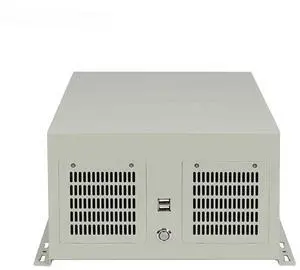 Industrial computer chassis IPC6204 shoebox type industrial control chassis, suitable for 4 slots Matx industrial motherboard