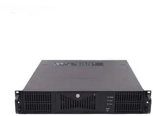 2U rack-mount ATX chassis, compatible with server half-length PCI PCIe expansion card slots