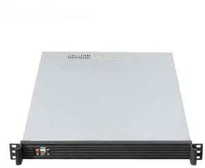 Aluminum front panel 1U rackmount server chassis 650mm depth rack industrial server chassis supports E-ATX 12x13 motherboard