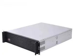 Suitable for 2U 550MM depth rack-mount server computer chassis, supports M-ATX motherboard, equipped with 4x8025mm high-speed silent fans