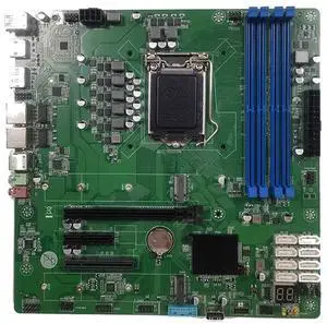 C246 i226 dual 2*2.55GBE network card 8SATA 3PCIE MATX 9.6*9.6 inch computer motherboard supports 8th and 9th generation CPUs