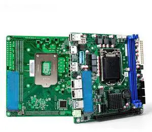 Motherboard 6SATA3.0 8th and 9th generation i3 i5 i7 1151 Mini ITX industrial board with 2 slots