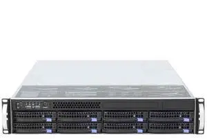 Suitable for 2U 56CM depth 560MM length 8 HDD hot-swap 19-inch 8-bay rack-mount hot-swap server chassis with 6GB/12GB/s HDD backplane