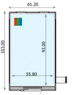 COM43H4N09ULC COM43H4N10ULC COM43H4N66ULC 480x800 4.3 inch LCD panel